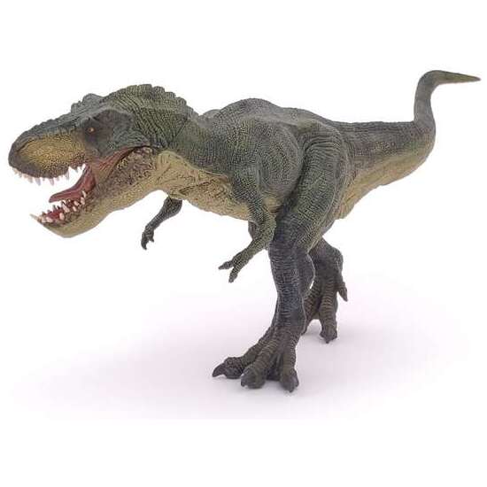 FIGURA DINOSAURIO T-REX VERDE CORREDOR 7X32X13,3CM image 5