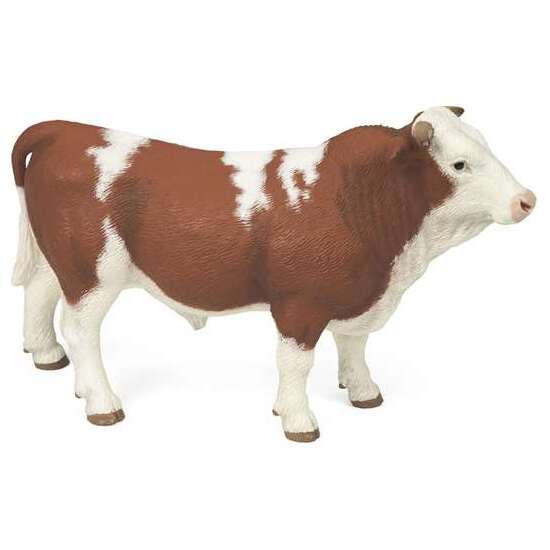 FIGURA TORO SIMMENTAL 14,5X4,5X9CM image 1