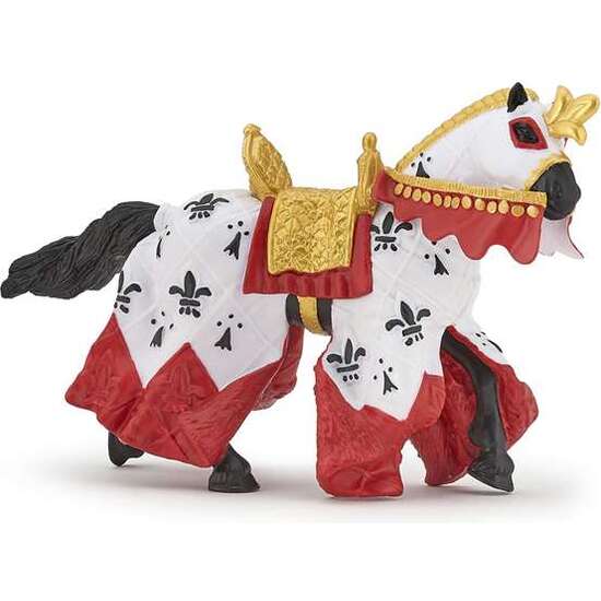 FIGURA CABALLO REY ARTURO 15X6X9CM image 0