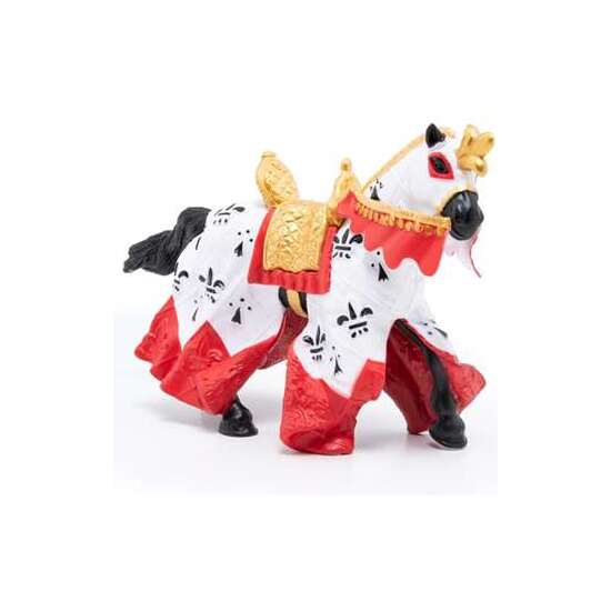 FIGURA CABALLO REY ARTURO 15X6X9CM image 3