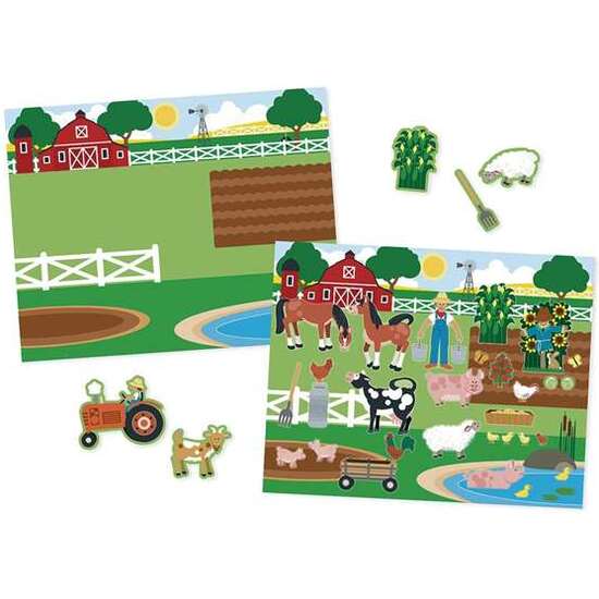 LIBRO DE PEGATINAS REUTILIZABLES HABITATS MELISSA & DOUG image 2