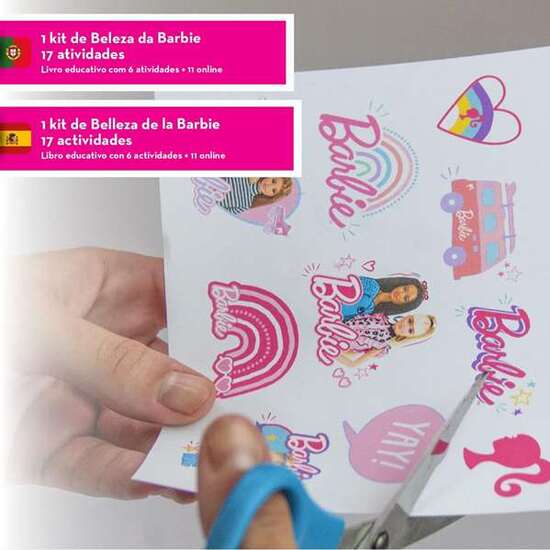 BARBIE ESTUDIO DE BELLEZA CON 17 EXPERIMENTOS. INCLUYE LIBRO EDUCATIVO image 2