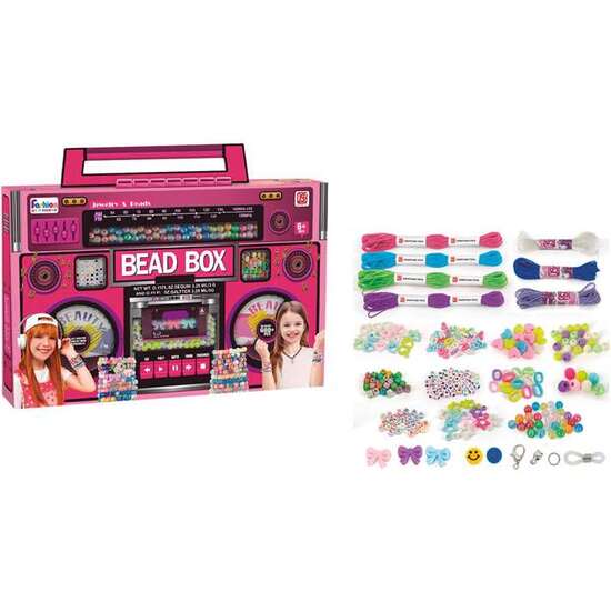 JUEGO CREA PULSERAS CASSETTE, INCLUYE ACCESORIOS 345X78X445CM image 0