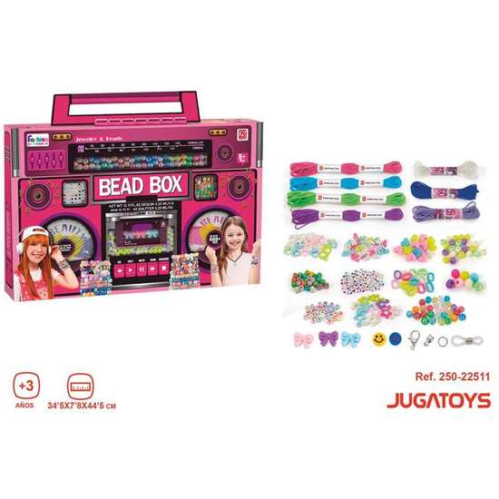 JUEGO CREA PULSERAS CASSETTE, INCLUYE ACCESORIOS 345X78X445CM image 1