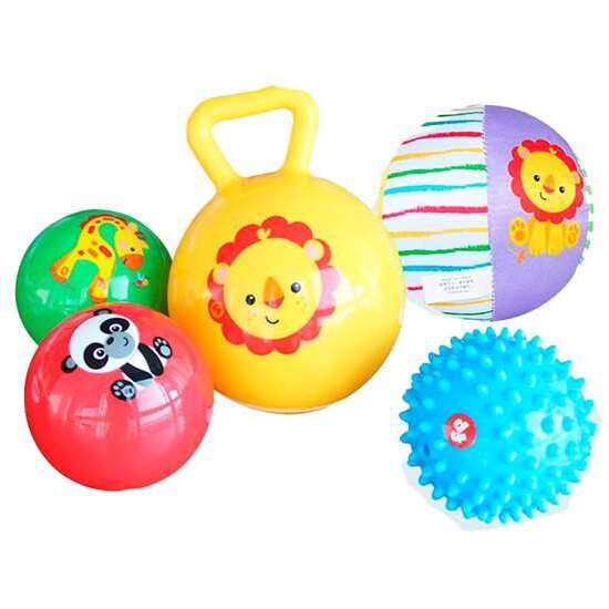 SET 5 PELOTAS ENTRENAMIENTO FISHER-PRICE image 0