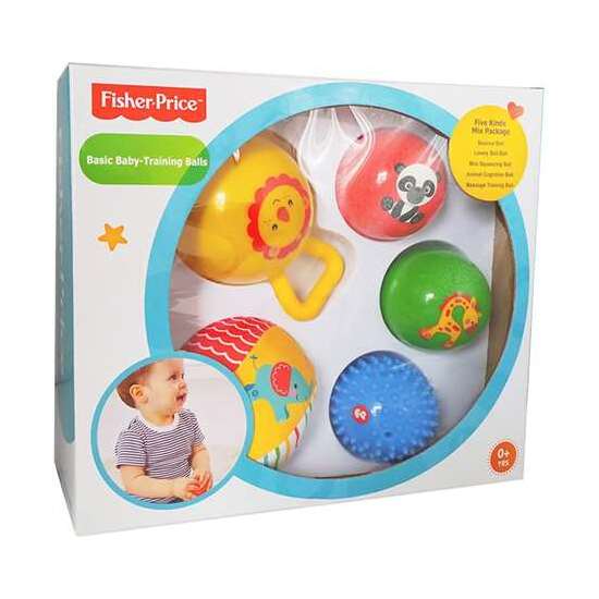 SET 5 PELOTAS ENTRENAMIENTO FISHER-PRICE image 1