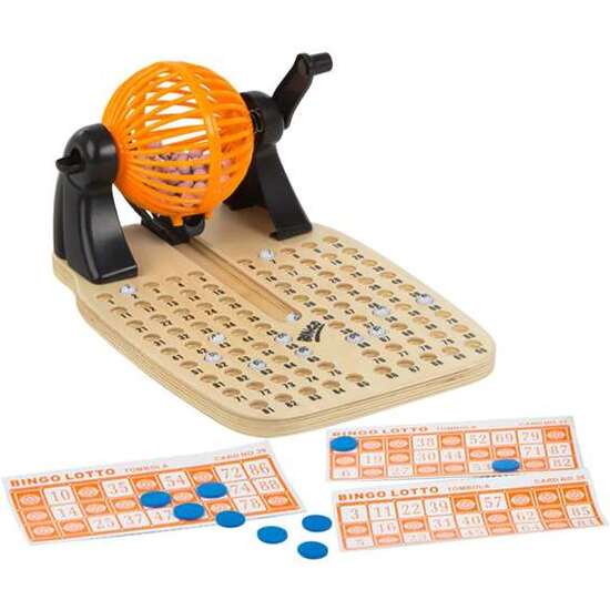 JUEGO BINGO MADERA CON 90 NUMEROS. image 2