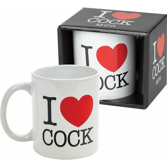 I LOVE COCK MUG image 1