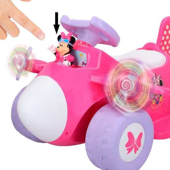 AVION BATERIA MINNIE -6V 40X68X51CM image 1