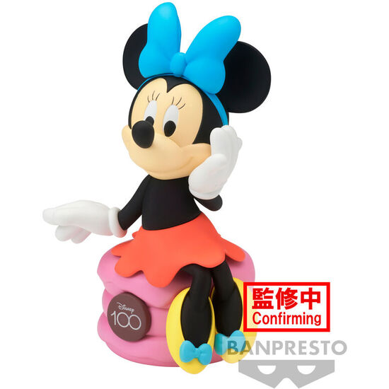 FIGURA MINNIE MOUSE SOFUBI 100TH ANNIVERSARY DISNEY CHARACTERS 11CM image 0