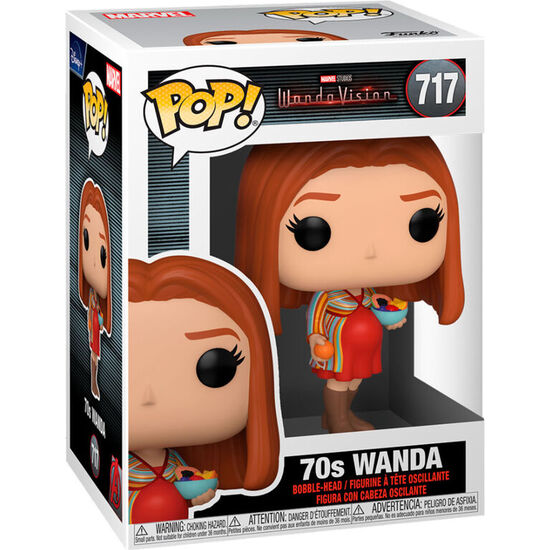 FIGURA POP MARVEL WANDAVISION WANDA 70S image 1