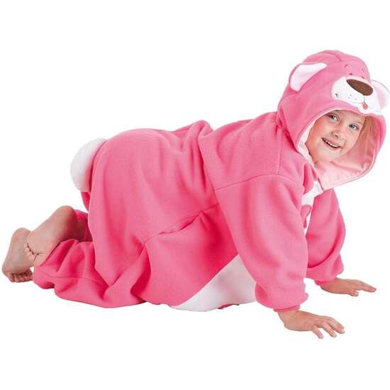 DISFRAZ INFANTIL OSITO DIVERTIDO ROSA TALLA 3(7-9 AÑOS) image 0