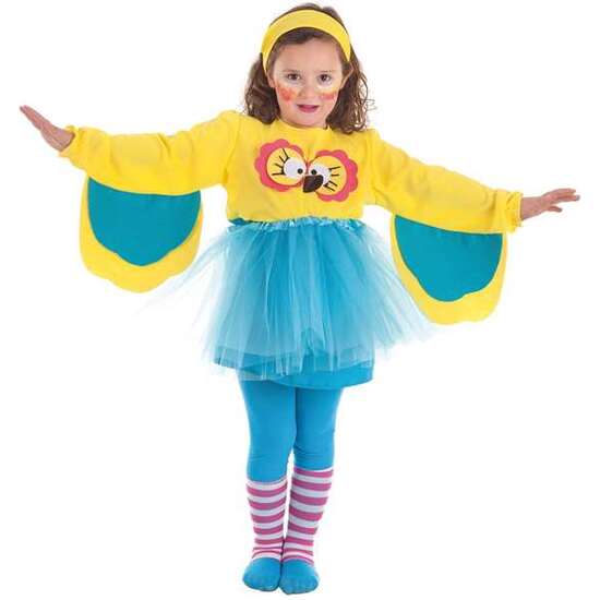 DISFRAZ INFANTIL BÚHO NIÑA OJAZOS T-5 11-13 AÑOS image 0