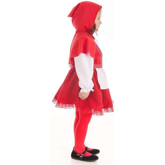 DISFRAZ INFANTIL CAPERUCITA T-2 5-7AÑOS image 1