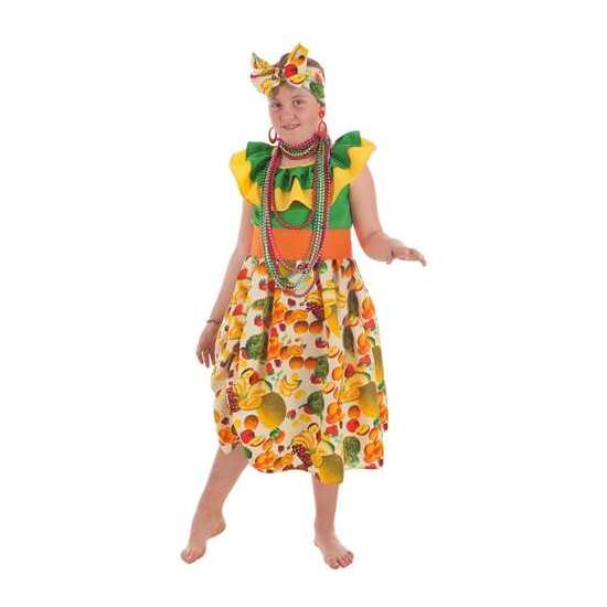 DISFRAZ INFANTIL CUBANA FRUTAS T-3 7-9 AÑOS image 0
