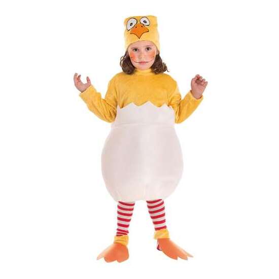 DISFRAZ INFANTIL POLLITO CÁSCARA TALLA 3 (7-9 AÑOS) image 0