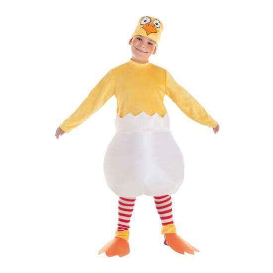 DISFRAZ INFANTIL POLLITO CÁSCARA TALLA 3 (7-9 AÑOS) image 1