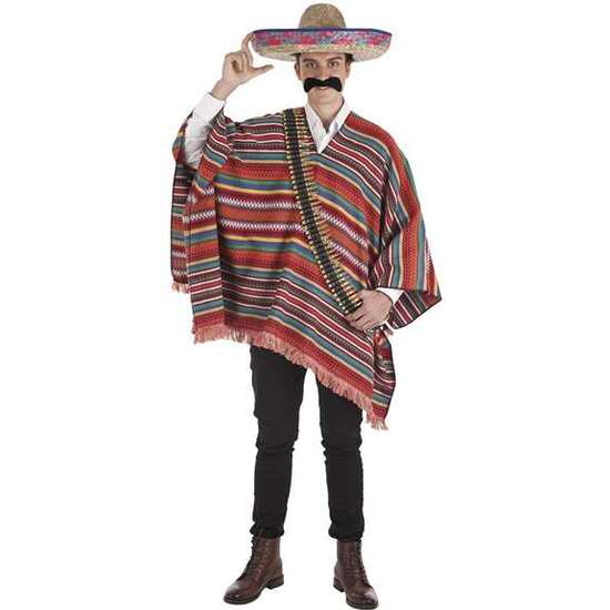 DISFRAZ ADULTO MEXICANO TALLA L image 0