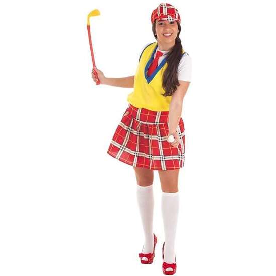DISFRAZ ADULTO JUGADORA GOLF T-L TALLA L image 0
