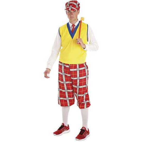 DISFRAZ ADULTO JUGADOR GOLF T-L TALLA L image 0