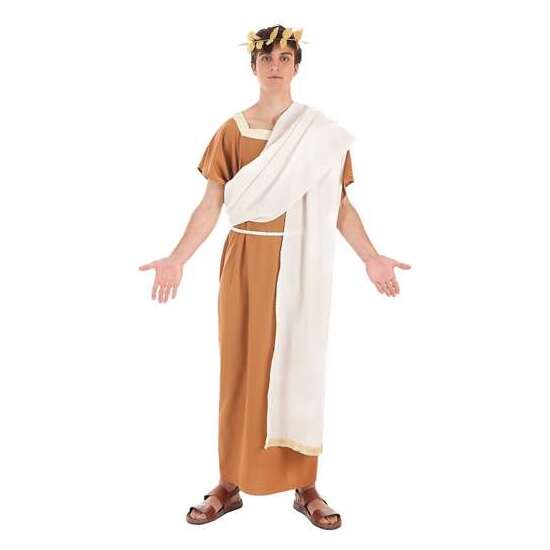 DISFRAZ ADULTO ROMANO AURELIO T-XL TALLA XL image 0