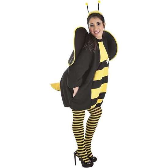 DISFRAZ ADULTO ABEJA LOCA T-M image 1