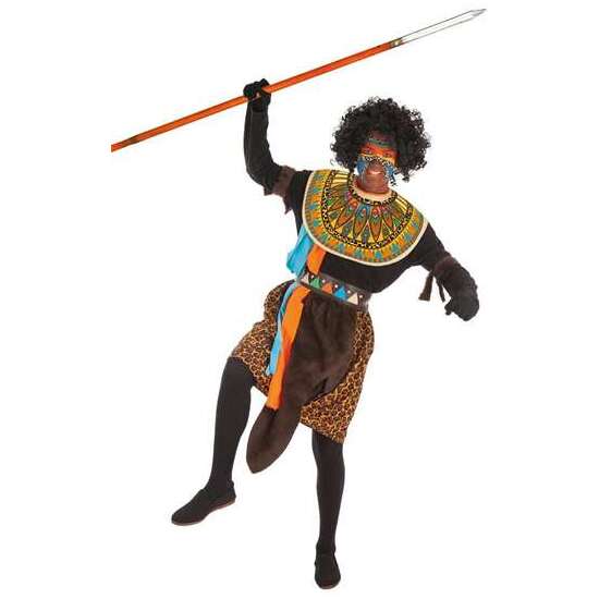 DISFRAZ ADULTO AFRICANO SEX TALLA L image 0