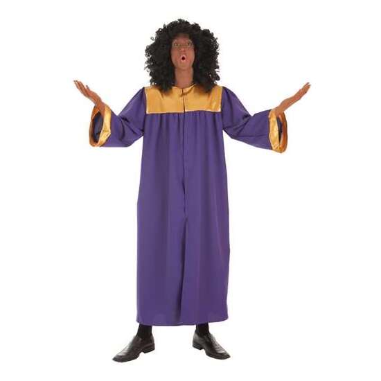 DISFRAZ ADULTO GOSPEL T-XL TALLA XL image 0