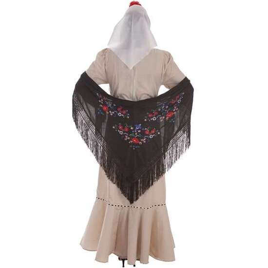 DISFRAZ ADULTO CHULAPA BEIGE T-L TALLA L image 1