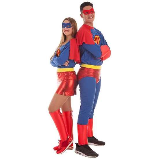 DISFRAZ ADULTO SUPER HÉROE T-XL TALLA XL image 0