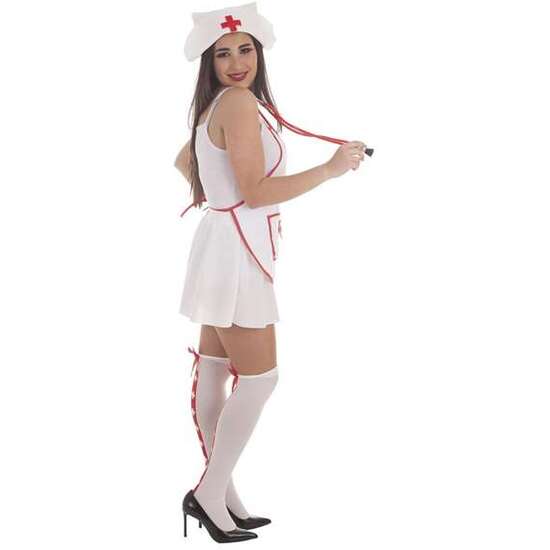 DISFRAZ ADULTO ENFERMERA SET TALLA L image 1