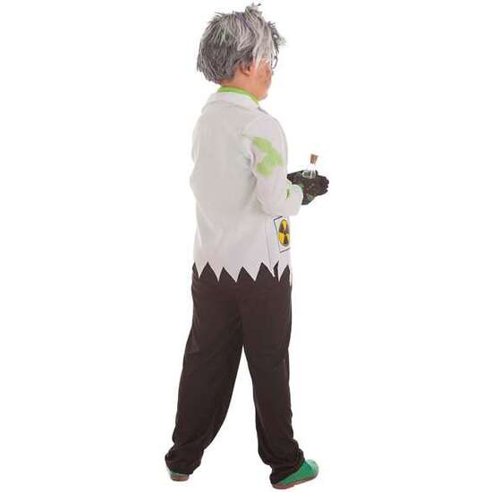 DISFRAZ INFANTIL CIENTÍFICO LOCO T-S image 1
