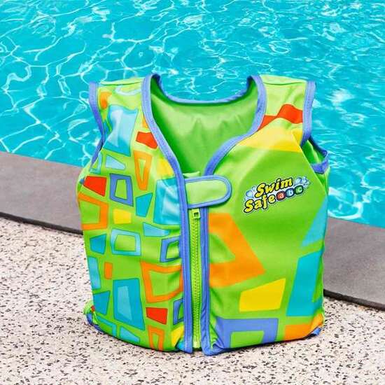 CHALECO NATACION AQUASTAR SWIM SAFE TALLA M/L MOD SDOS. 19 A 30 KG - MODELOS SURTIDOS image 2