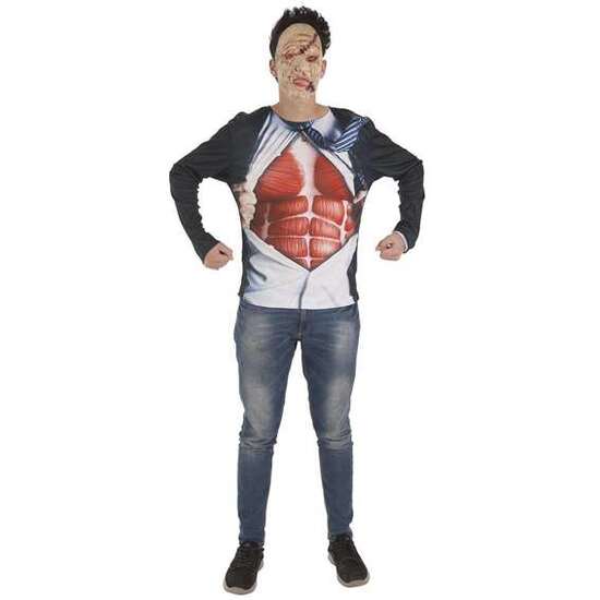 DISFRAZ (CAMISETA) ADULTO EJECUTIVO ZOMBIE TALLA L image 0