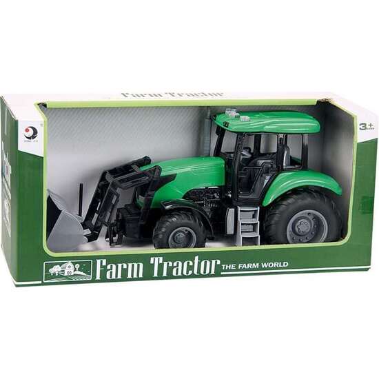 TRACTOR FRICCIÓN CON SONIDOS COLORES SDOS 35X13X16CM - MODELOS SURTIDOS image 2