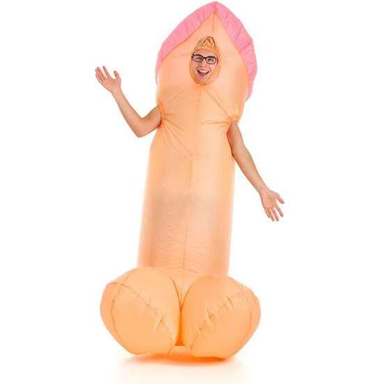 DISFRAZ ADULTO PENE HINCHABLE TALLA L image 0