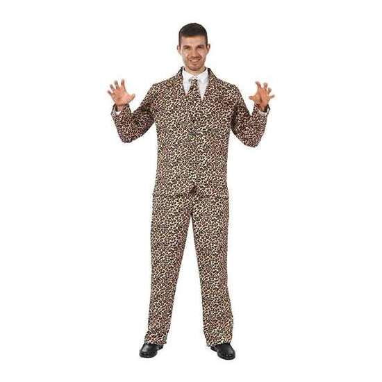 DISFRAZ ADULTO TRAJE CHAQUETA PRINT TIGRE T-L TALLA XL image 0