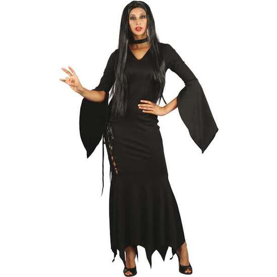 DISFRAZ ADULTO VAMPIRA NOCHE SEXY TALLA L image 0