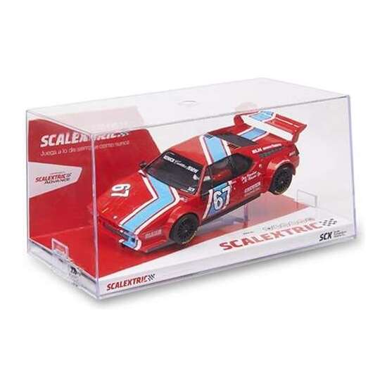 COCHE SCALEXTRIC BMW M1 CREVIER RACING CON LUZ EN LOS FAROS 18X9X9CM image 0