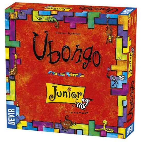 JUEGO UBONGO JUNIOR TRILINGÜE. COLOCA LOS ANIMALES EN SU PLANTILLA TAN DEPRISA COMO PUEDAS image 0