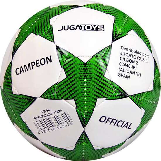 BALON FUTBOL REGLAMENTO CAMPEON 350 GR MOD SDOS.DESHINCHADO. image 1