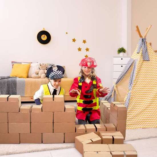 JUEGO CONSTRUCCION KIT 35 KADIBLOCKS MEGA. CARTÓN RECIBLABLE 55X58X6 CM image 3