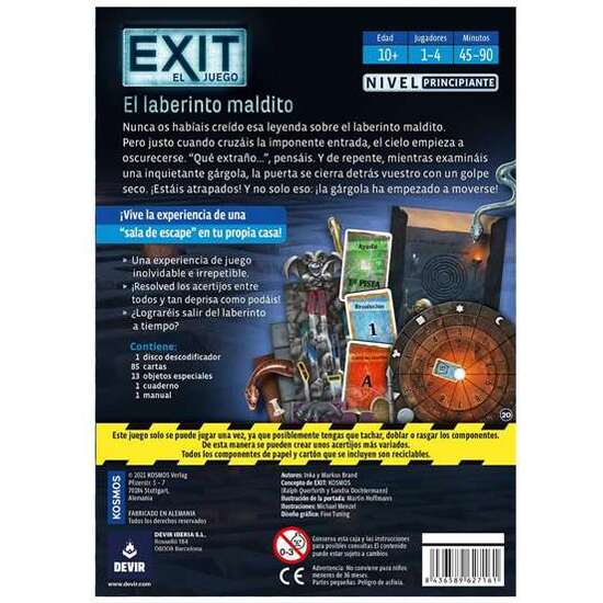 JUEGO EXIT EL LABERINTO MALDITO image 3