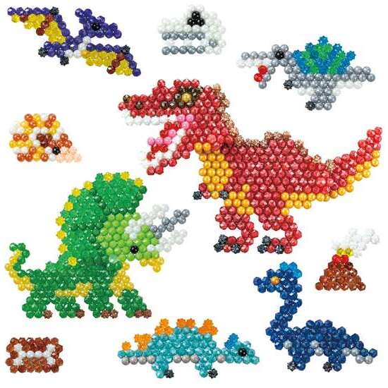 AQUABEADS MUNDO DE DINOSAURIOS ¡CON PERLAS BRILLANTES! image 5