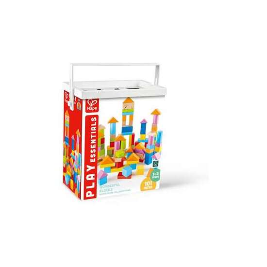 PUZZLE DE MADERA 101 BLOQUES 27,X22X13CM image 1