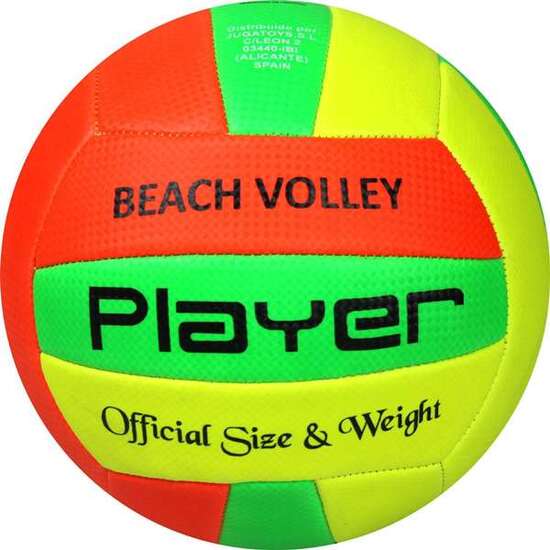 BALON VOLLEY PLAYA PLAYER 280 GR MOD SDOS DESHINCHADO. image 1