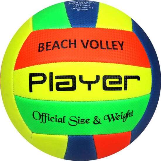 BALON VOLLEY PLAYA PLAYER 280 GR MOD SDOS DESHINCHADO. image 2