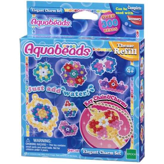 AQUABEADS SET DE ABALORIOS ELEGANTES ¡CON MÁS DE 300 ABALORIOS! image 1