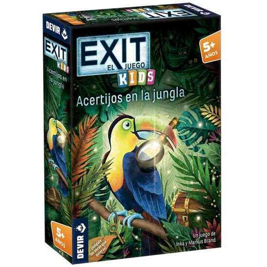 JUEGO EXIT KIDS ACERTIJOS EN LA JUNGLA image 0