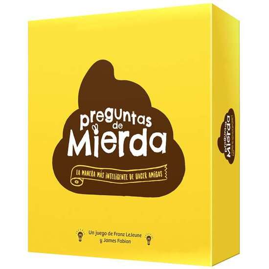 JUEGO PREGUNTAS DE MIERDA 2ª EDICIÓN. PREGUNTAS QUE PREFIERES QUE HAGAN A LOS DEMÁS image 0